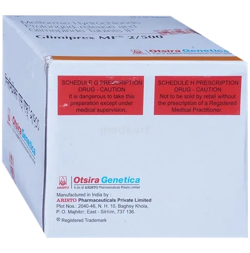 glimiprex mf 2/500mg tablet 15's